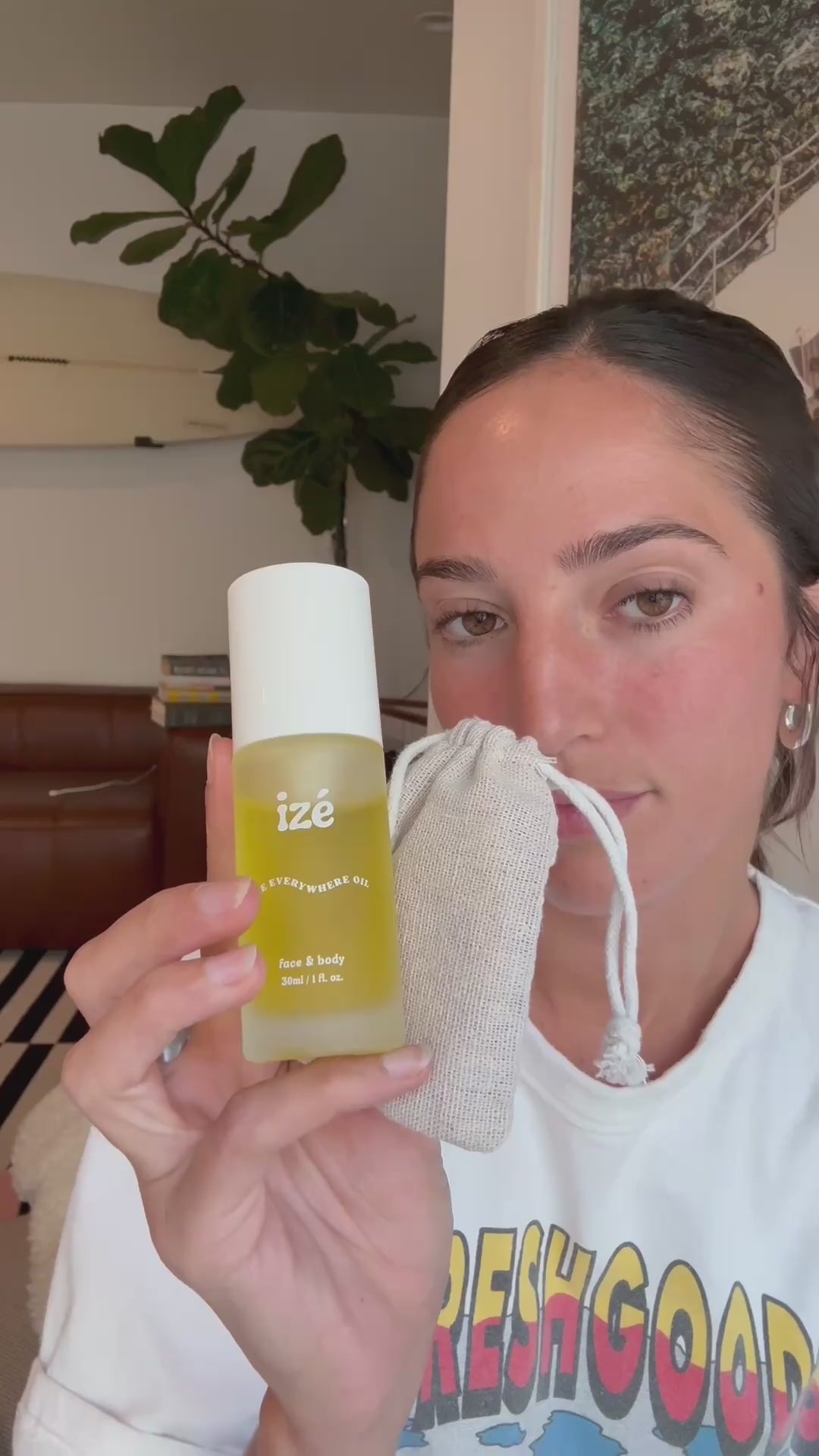 Rose Quartz Gua Sha Facial Tool | izé Skincare